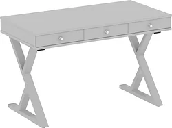 Офисный стол Riva Home Office VR.SP-1-118.M Silver (серый)