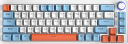 Клавиатура Cyberlynx ZA68 White Blue orange TNT Yellow