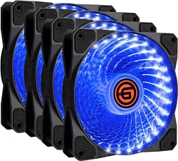 Комплект вентиляторов для корпуса Ginzzu 12LB33 (4 шт.)