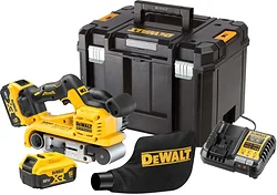 Ленточная шлифмашина DeWALT DCW220P2 (с 2-мя АКБ, кейс) Ленточная шлифмашина DeWALT DCW220P2 (с 2-мя АКБ, кейс)