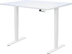 Стол для работы стоя ErgoSmart Unique Ergo Desk 1360х800х36 мм (Ясень Тронхейм/белый)