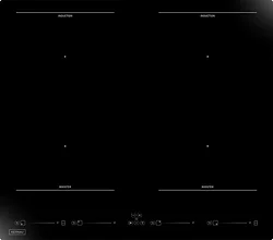 Электрическая варочная панель KERNAU KIH 6444.1-4B