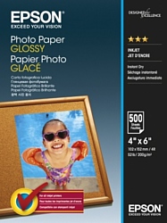 Epson Photo Paper Glossy 10х15 200 г/м2 500 л (C13S042549)