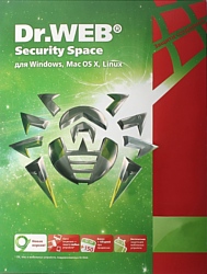 Dr.Web Security Space (1 ПК, 6 месяцев)
