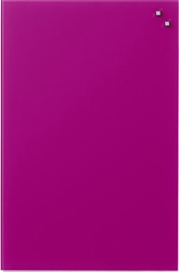 Naga Magnetic Glass Board 40x60 (розовый) (10521)
