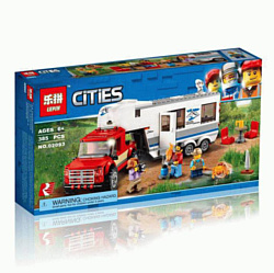 Lepin Cities 02093 Дом на колёсах аналог Lego 60182