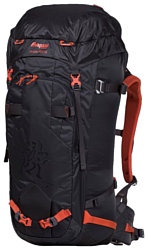 Bergans Helium Pro 55 black (solid charcoal/koi orange)