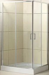 Душевой уголок BelBagno UNO-195-AH-2-100/90-C-Cr (прозрачное стекло)