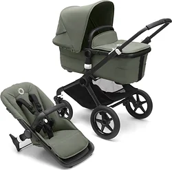 Универсальная коляска Bugaboo Fox 3 (2 в 1, black forest green/forest green)