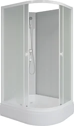 Душевая кабина Niagara Promo P90/80/26L/MT/BK 90x80x195