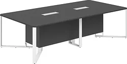 Офисный стол для переговоров Norden 240x120x75 SP.0112.AN.AN.WH (антрацит/антрацит/белый/серый) Офисный стол для переговоров Norden 240x120x75 SP.0112.AN.AN.WH (антрацит/антрацит/белый/серый)