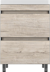 Тумба под умывальник Style Line Берлин 70 2 ящика (напольная)