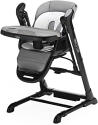 Стульчик трансформер Nuovita Unico Lux Nero (серый/черный)