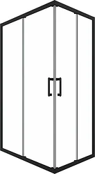 Душевой уголок Triton Фикс-Блэк 120x80 (без поддона)