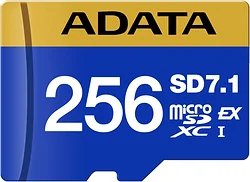 Карта памяти ADATA Premier Extreme microSDXC SD7.1 256GB UD256GEX3L1-C Карта памяти ADATA Premier Extreme microSDXC SD7.1 256GB UD256GEX3L1-C