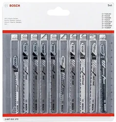 Набор инструментов Bosch 2607011172 10 предметов