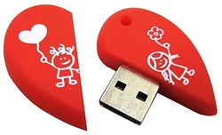 USB Flash Drive SmartBuy Wild Series Heart 8GB USB Flash Drive SmartBuy Wild Series Heart 8GB