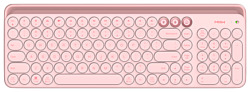 MiiiW Dual Mode Keyboard Pink Bluetooth