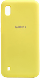 EXPERTS Soft-Touch для Samsung Galaxy A10 (желтый)
