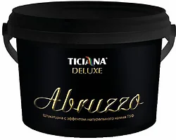 Штукатурка Ticiana Deluxe Abruzzo с эффектом натурального камня (2.2 л, туф)