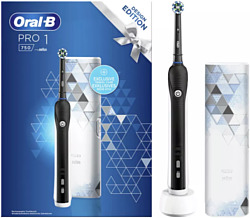 Oral-B Pro 1 750 Cross Action Design Edition D16.513.1UX (черный)