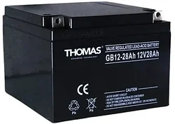 Аккумулятор для ибп Thomas GB 12-28 Аккумулятор для ибп Thomas GB 12-28