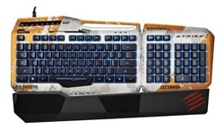 Mad Catz Titanfall S.T.R.I.K.E. 3 Gaming Keyboard for PC Grey USB