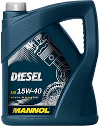 Mannol Diesel 15W-40 API CG-4/CF-4/CF/SL 5л