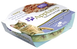 Applaws Cat Tender Chicken Breast with Tuna Roe layer pot (0.06 кг) 10 шт.