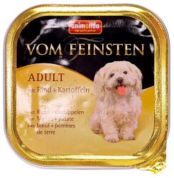 Animonda Vom Feinsten Adult для собак с говядиной и картофелем (0.15 кг) 1 шт.