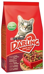 Darling Для кошек с мясом и овощами (2 кг)