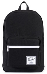 Herschel Pop Quiz 22 (BLACK/BLACK SYNTHETIC LEATHER)