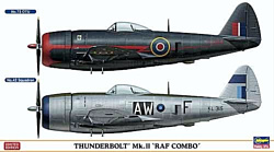 Hasegawa Истребитель-бомбардировщик Thunderbolt MKII RAF (2 kits)