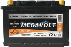 Megavolt 12V +R (72Ah)