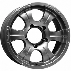 Колесный диск K&K Байконур 7x15/6x139.7 D110.1 ET20 Дарк платинум