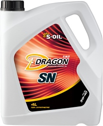 S-OIL DRAGON SN 5W-40 4л