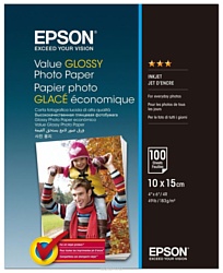 Epson Value Glossy Photo Paper 10х15 183 г/м2 100 листов (C13S400039)