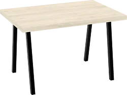Кухонный стол TMB Loft Слинг Дуб 1500x800 40 мм (скандинавский бук)