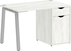 Стол для работы Riva Home Office VR.SP-3-118.1.A Silver (снежная патина) Стол для работы Riva Home Office VR.SP-3-118.1.A Silver (снежная патина)