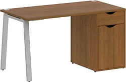 Стол для работы Riva Home Office VR.SP-3-138.1.A Silver (орех гарда) Стол для работы Riva Home Office VR.SP-3-138.1.A Silver (орех гарда)