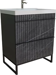 Тумба под умывальник Mixline Окленд 70 551729 (графит мрамор) Тумба под умывальник Mixline Окленд 70 551729 (графит мрамор)