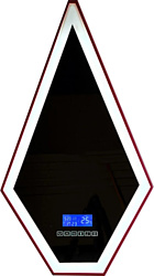 Зеркало Abber  Stein AS6611R (красный, с подсветкой)