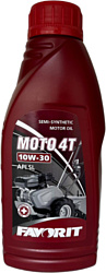 Моторное масло Favorit MOTO 4-T SAE 10W-30 API SL 600мл