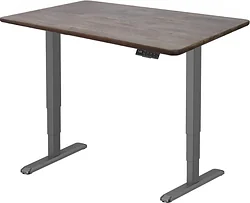Стол с регулировкой высоты ErgoSmart Wooden Unique Ergo Desk 1200х600х27 мм (прямой край, дуб галифакс/черный) Стол с регулировкой высоты ErgoSmart Wooden Unique Ergo Desk 1200х600х27 мм (прямой край, дуб галифакс/черный)