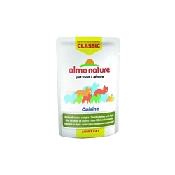 Almo Nature (0.055 кг) 24 шт. Classic Cuisine Adult Cat Tuna Fillet & Seaweed