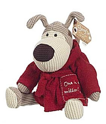 Boofle Собачка в махровом халате (28 см) (398217)