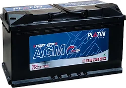 Автомобильный аккумулятор Platin AGM 850A R+ (95Ah)