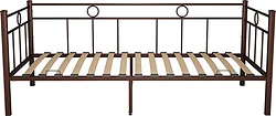 Кровать Князев Мебель Орфея 90x200 ОФ.90.200.К (коричневый муар)
