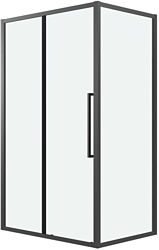 Душевой уголок Grossman Cosmo 130x80x195 120.K33.02.1380.21.00 (черный матовый/стекло прозрачное)