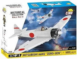 Конструктор Cobi World War II 5729 Mitsubishi A6M2 Zero-Sen
